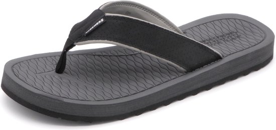 Skechers Tantric-Copana Heren Teenslipper - 205097 BLK Zwart - Maat 41