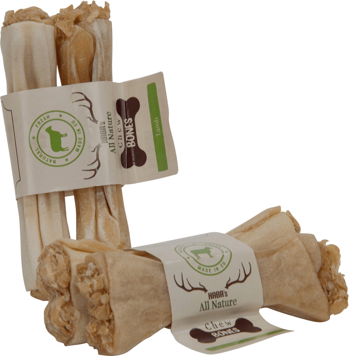 Haba's - Kauwartikelen - Hab All Nature Kauwbot Met Lam 2st-55g 12cm Hab06298 - 197373