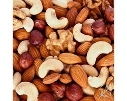 ZijTak - Notenmix - Amandelen - Cashewnoten - Hazelnoten - Walnoten - Noten - Mix - Keto - Snack - 500 g