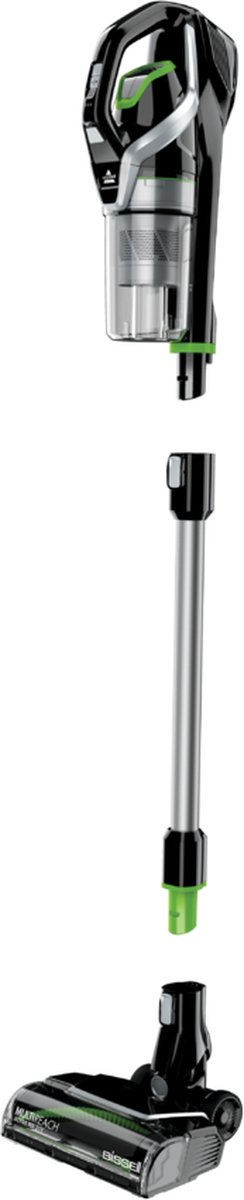 BISSELL 2907D MultiReach Active Pet- 2-in-1 Steelstofzuiger - 21V