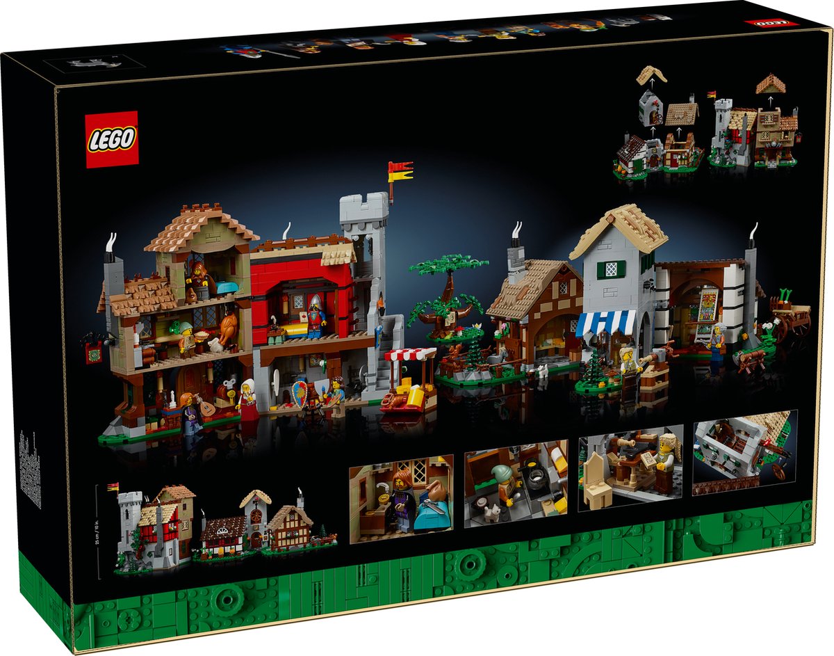 LEGO Icons Middeleeuws stadsplein - 10332 — afbeelding 9