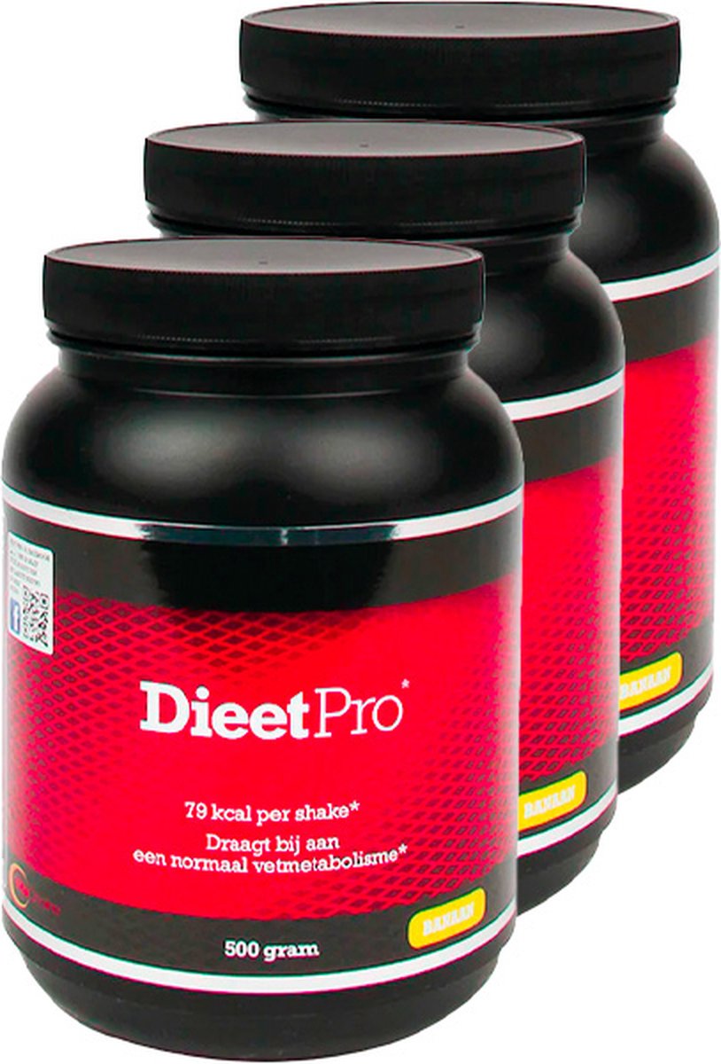 Goedkoopste Dieet Pro | Banaan | 3 stuks | 3 x 500 g