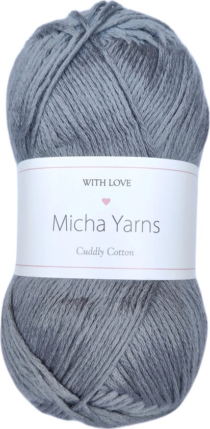 Ball Bundle - 80% coton 20% acrylique - Paquet de 10 pelotes de coton au crochet – 10 x 100 grammes - Elements (002) – Cuddly Cotton - Micha Yarns