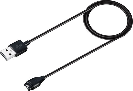 Oplaadkabel geschikt voor Garmin - USB kabel - 1.0 meter - Zwart