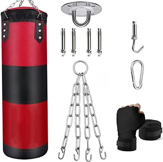 Boxing training - Rood en Zwart - 80cm