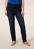 Miss Etam dames Jeans straight fit blauw - Regulier