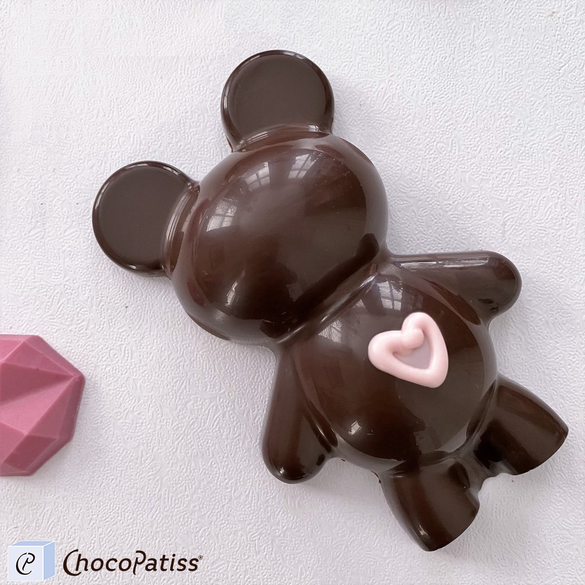 ChocoPatiss® Chocolade mal, Half Sweetheart Beer (middelgroot) 1-pack