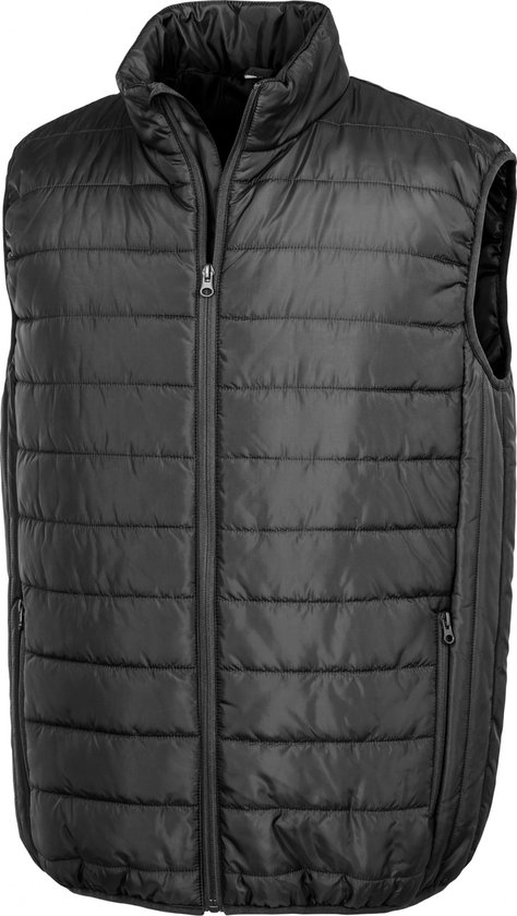 Bodywarmer Unisex M Result Mouwloos Black 100% Polyester