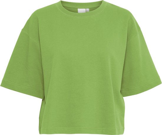Ichi T-shirt Ihocie Sw 20120768 Greenery Dames Maat - M