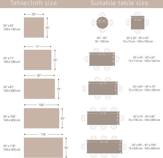 Stfery Tafelkleed, schaakbordpatroon beige, 140 x 220 cm, tafelkleed Stfery Tafelkleed, schaakbordpatroon beige, 140 x 220 cm, tafelkleed