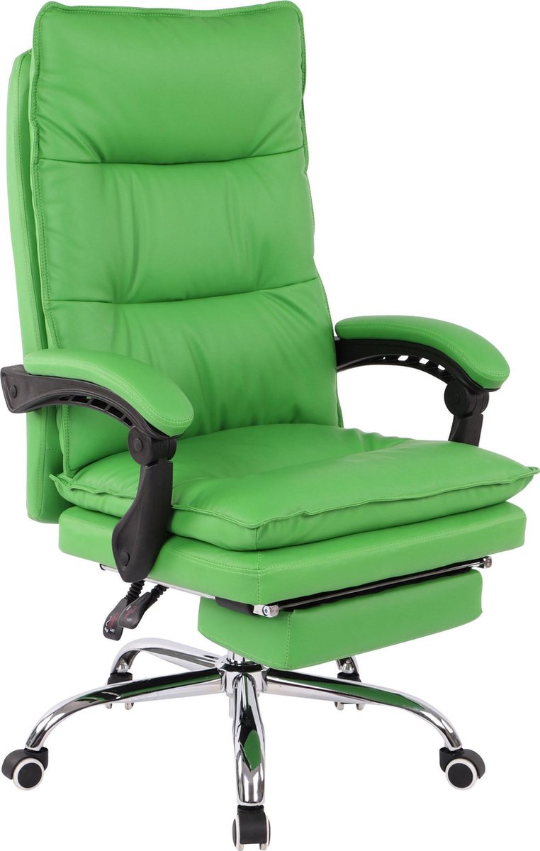 CLP Power Bureaustoel - Kunstleer groen