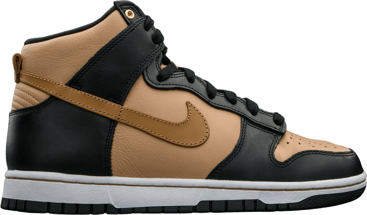 Nike Dunk High LXX Flax Sneakers Unisex 001 Zwart