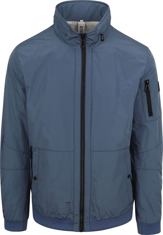 State of Art - Blauw Unie - Homme - Taille L - Coupe Regular