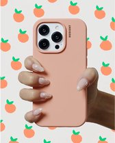 Nudient Base Case iPhone 14 Pro Peach - Oranje