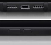 Mobilize Telefoonhoesje geschikt voor Apple iPhone 6 Flexibel TPU | Mobilize Lanyard Gelly Hoesje met koord - Zwart