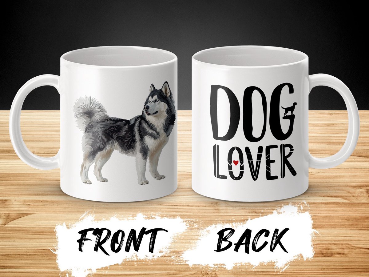 Mok Alaskan Malamute Dog / hond - dog lover
