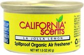 California Scents Lekvrije organische luchtverfrisser - La Jolla Lemon (Citroen)