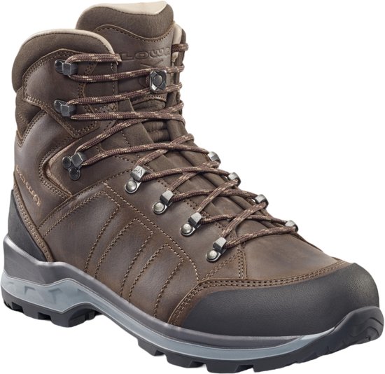 Lowa Trekker LL - Chaussures de randonnée mi-hautes en cuir pour homme - Marron