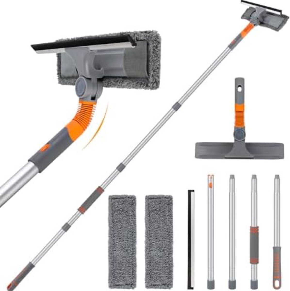 Raamwisser Met Telescoopsteel - Telescoopsteel Ramenwassen - Telescoopsteel Ramenwassen - Raamwisser Met Steel