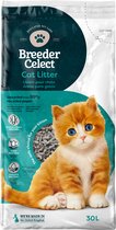 BreederCelect 100% Recyclé - Litière pour chat - 30 l
