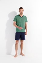 Hom Pyjama korte broek - I0RA Blue - maat XL (XL) - Heren Volwassenen - 100% katoen- 402692-I0RA-XL