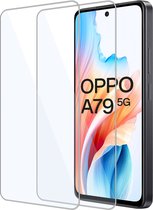 2x Convient pour OPPO A79 5G - Protecteur d'écran - Verre de protection - GuardCover