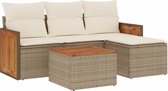 vidaXL-5-delige-Loungeset-met-kussens-poly-rattan-beige