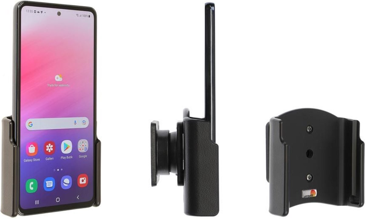 Brodit houder geschikt voor Samsung Galaxy A53 Passieve houder met swivelmount