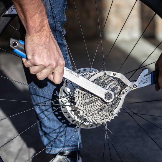 BBB Cycling Lockout Cassette Lock-Ring Remover – Outil De Dépose De Pignon Pour Shimano Et SRAM, 7 à 12 Vitesses
