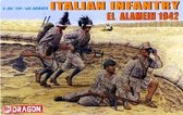 1:35 Dragon 6391 Italian Infantry - Figuren - El Alamein 1942 Plastic Modelbouwpakket