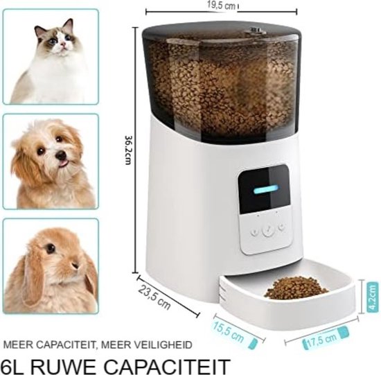 Beste automatische voerbak voor katten (top 8) | Dobbydierenvriend.nl