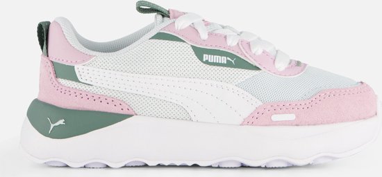 Puma Runtamed Platform Sneakers wit Imitatieleer - Dames - Maat 31