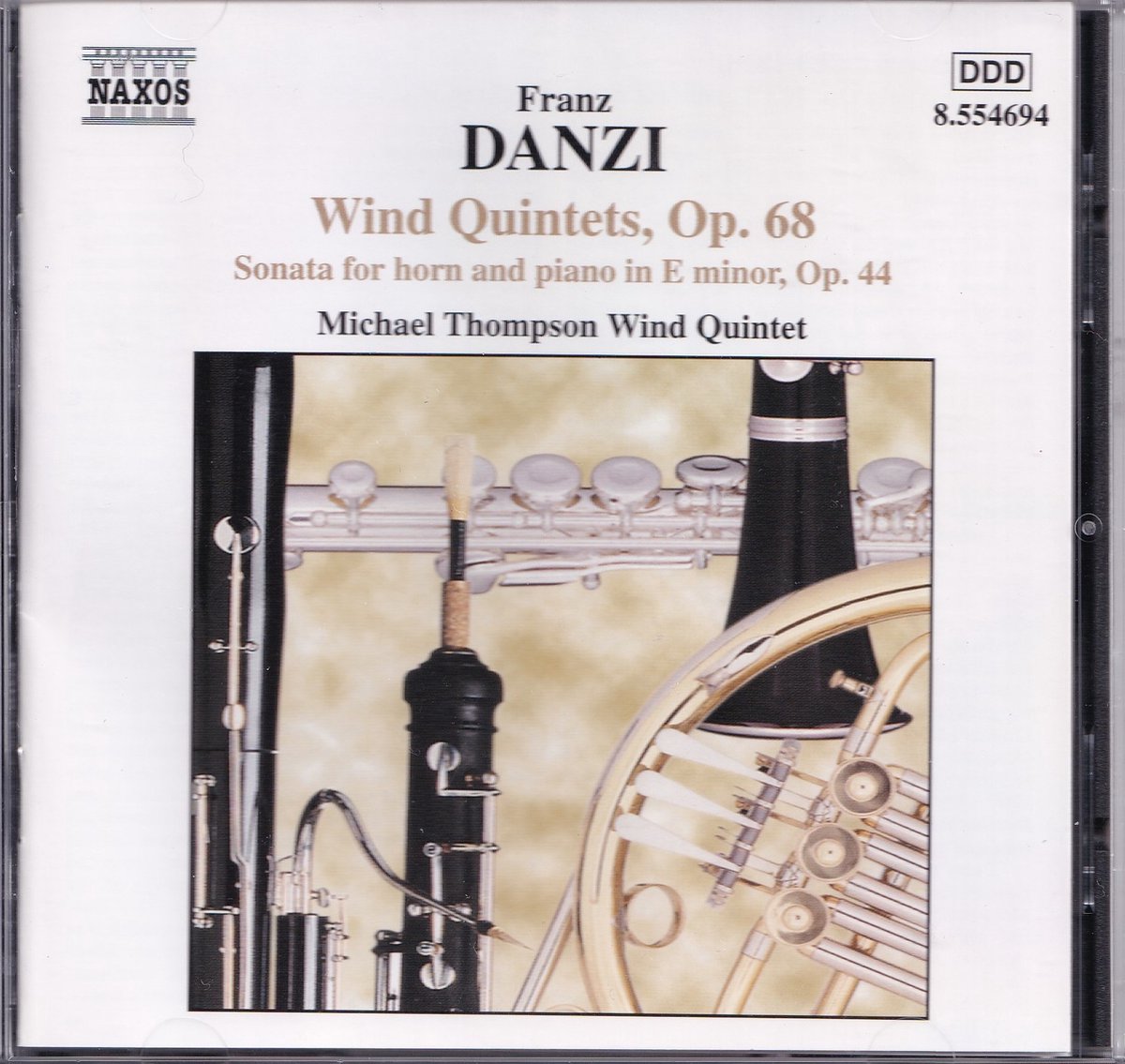 Wind Quintets op. 68 - Franz Danzi - Michael Thompson Wind Quintet