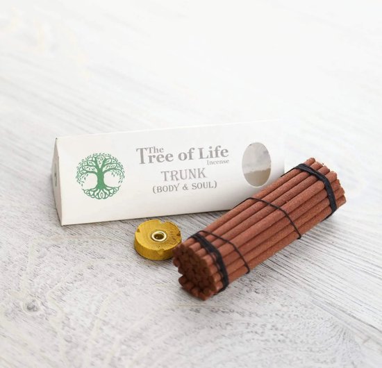 The Tree of Life Trunk Wierrook stokjes - Incense sticks Body & Soul - wierook stokjes - Ancient Nepal - Lange brandtijd