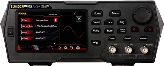 OWON Générateur de signaux numériques DGE2070 - AWG - 14 bits - 2