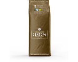 Cento% Oro - Donker gebrande koffiebonen - 750 gram - Biologisch & Fairtrade - 100% Arabica