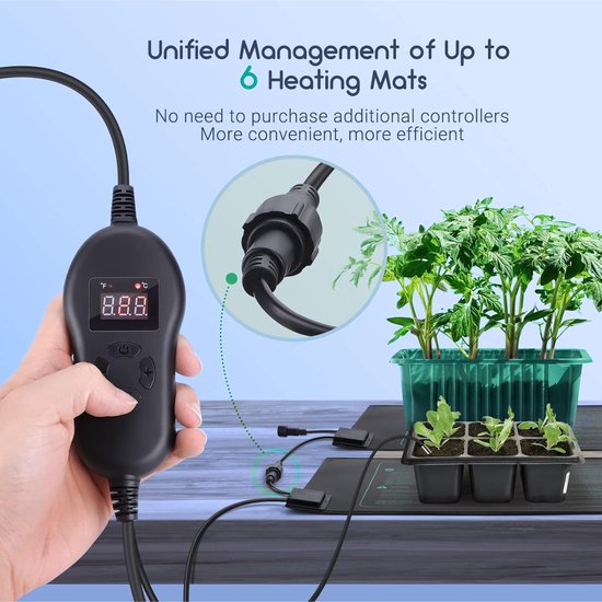 Luxbird Daisy Chain Verwarmingsmat voor Planten met
