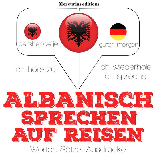 Albanisch sprechen auf Reisen - cover