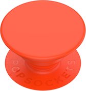 PopSockets PopGrip - Verwisselbare Telefoonbutton en Standaard [valentijn cadeautje] - Neon Electric Oranje