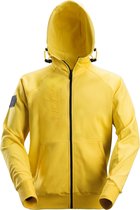 Snickers Workwear Logo FZ Hoodie Geel  S 28800600004