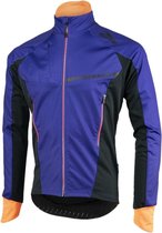 Winterjack Contento Blauw/Zwart/Oranje L