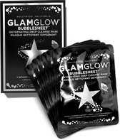 Glamglow Bubblesheet - 6 stuks - zuurstofopwekkend diepreinigingsmasker - masker