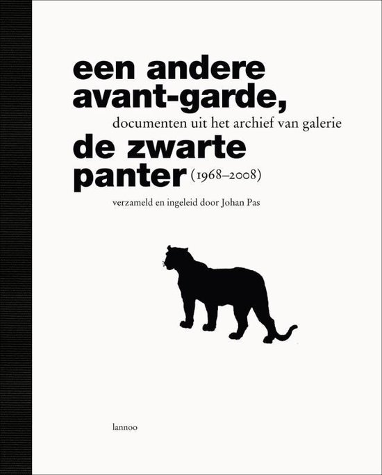 Cover van het boek 'De zwarte panther 1968-2008' van J. Pas
