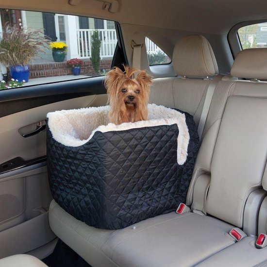 Snoozer Lookout - Autostoel - Autozitje voor honden - Small 48 x 38 x 43 cm - Zwart