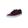 (Canvas) Oxblood/White