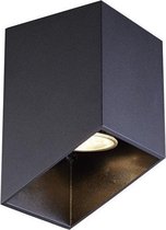 Neva - Opbouwspot - Zwart - GU10