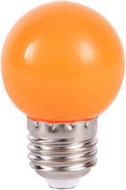 Olucia lichtsnoer - Oranje lampenbol - Geschikt voor buiten (IP44)