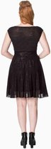 Banned Korte jurk -XS- SIDE KICK Zwart