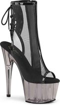 Pleaser Enkellaars -40 Shoes- ADORE-1018MSHT US 10 Zwart