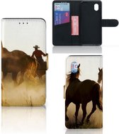 GSM Hoesje Alcatel 1B (2020) Bookcase Cowboy